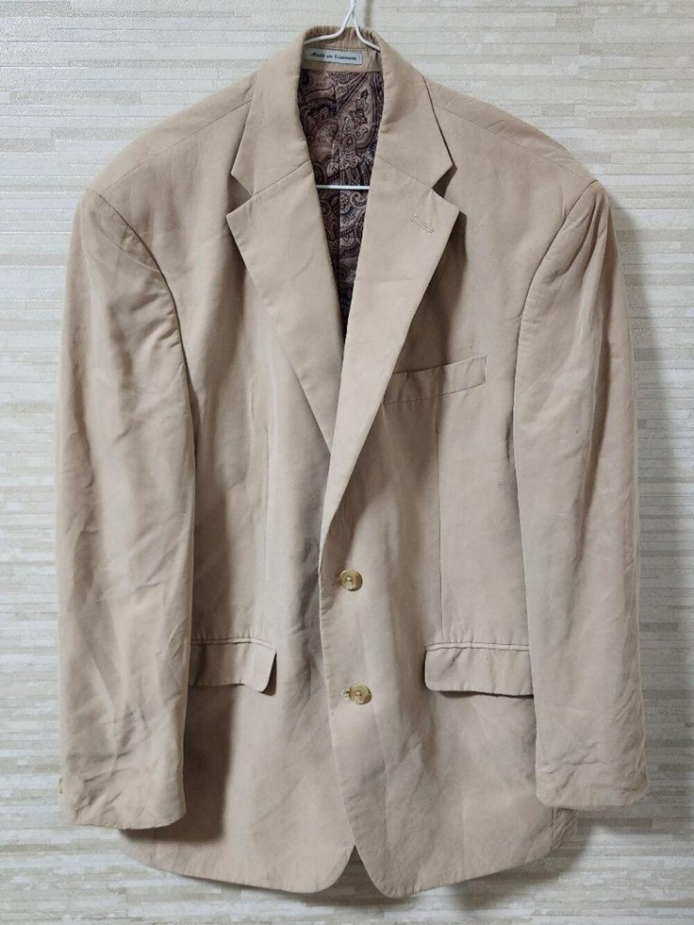 Jaza Paisley Pattern Tailored Jacket